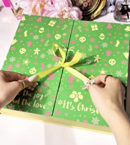 Advent Calendar Blind Box 2025 Green set 100 pcs