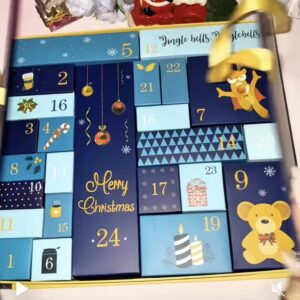 Men`s Advent Calendar Blind Box 2025 Blue (100 PIECES)