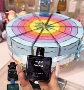 DIY Blind Blue Cake Boxes(All Men`s Scents) Set 100 pcs